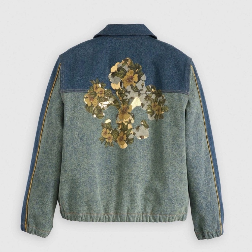 Denim Tears x Levi's ‘Fleur De-Lis’ Denim Track Jacket ‘Indigo Wash’ ( M )